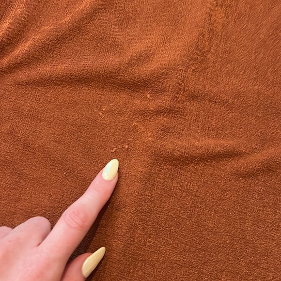 Superdown Anai Ruched Maxi Set in Rust - Picture 10 of 10